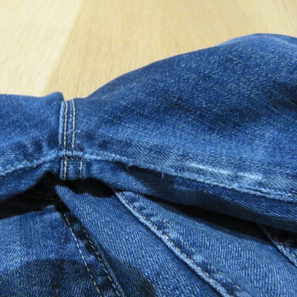 MOTHER The Hustler Ankle Fray Jeans in On The Edge - Size 26 - Picture 13 of 14